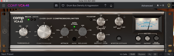 FX protsessori tarkvara pistikprogramm Arturia VCA-65 (Digitaalne toode) - 2