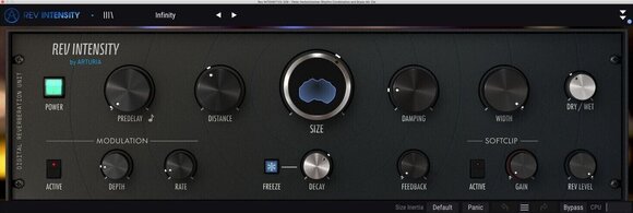 Studijski software plug-in efekt Arturia Rev INTENSITY (Digitalni izdelek) - 2