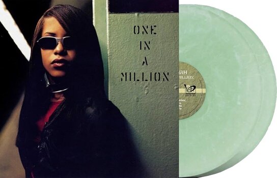 LP Aaliyah - One In A Million (Coke Bottle Green & Bone Galaxy Coloured) (2 LP) - 2