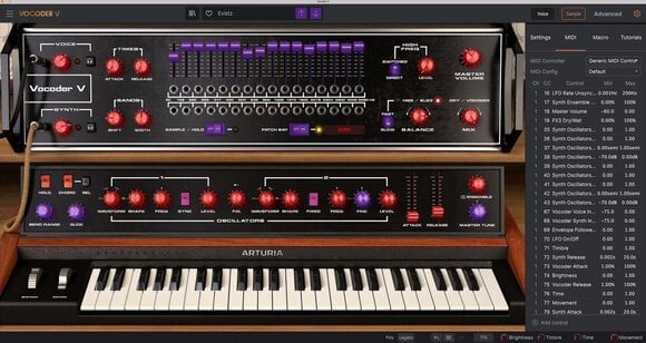 VST Instrument Arturia Vocoder V (Produit numérique) - 2