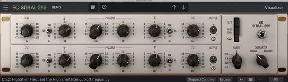 Programski plugin efekti Arturia EQ SITRAL-295 (Digitalni proizvod) - 2