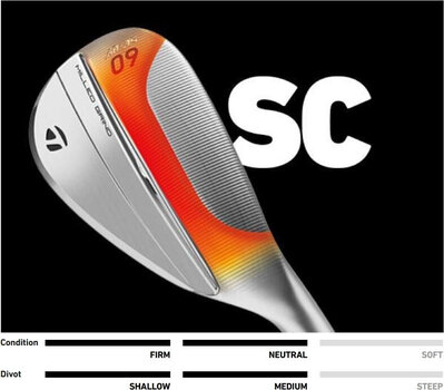Golf Club - Wedge TaylorMade MG5 Wedge Chrome Golf Club - Wedge Right Handed Graphite 60° 10° Wedge Flex - 13