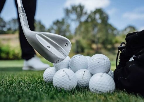 Golf Club - Wedge TaylorMade MG5 Wedge Chrome Golf Club - Wedge Right Handed Graphite 60° 10° Wedge Flex - 19