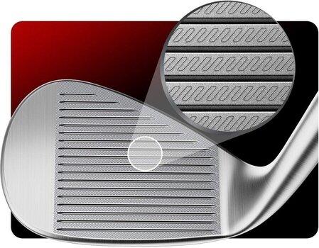 Golfová palica - wedge TaylorMade MG5 Wedge Chrome Golfová palica - wedge Pravá ruka Oceľ 56° 12° Wedge Flex - 6