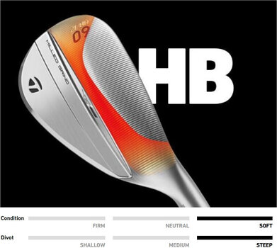 Golf Club - Wedge TaylorMade MG5 Wedge Charcoal Golf Club - Wedge Right Handed Steel 60° 12° Wedge Flex - 10