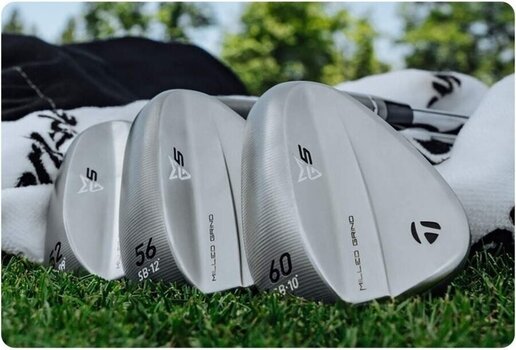 Golf Club - Wedge TaylorMade MG5 Wedge Charcoal Golf Club - Wedge Right Handed Steel 60° 12° Wedge Flex - 16