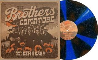 LP ploča Brothers Comatose - Golden Grass (Splattered Orange & Blue Coloured) (LP) - 1