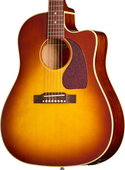 guitarra eletroacústica Epiphone J-45 Standard EC Honey Burst guitarra eletroacústica - 3