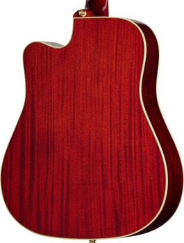 Dreadnought Elektro-Akustikgitarren Epiphone Hummingbird Standard EC Cherry Sunburst Dreadnought Elektro-Akustikgitarren - 4