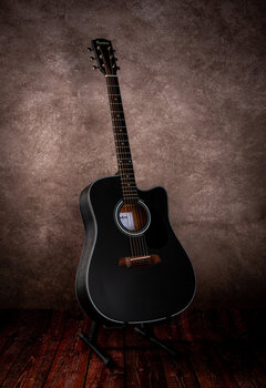 Dreadnought-kitara Pasadena PDC-100 Black Dreadnought-kitara - 9