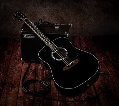 guitarra eletroacústica Pasadena PD-100E Black guitarra eletroacústica - 12