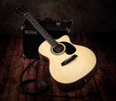 Elektroakustická kytara Jumbo Pasadena PGC-100E Natural Elektroakustická kytara Jumbo - 12