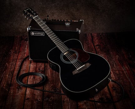 elektroakustiline kitarr Pasadena PG-200E Black elektroakustiline kitarr (Nagu uus) - 12