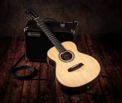 Guitare acoustique-électrique Pasadena PT-100E Natural Guitare acoustique-électrique - 12
