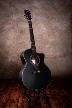 Jumbo Guitar Pasadena PGC-200 Black Jumbo Guitar - 9
