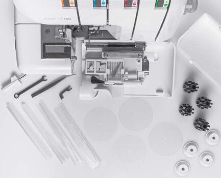 Overlock / Coverlock
 Husqvarna Amber S100 Overlock - 9