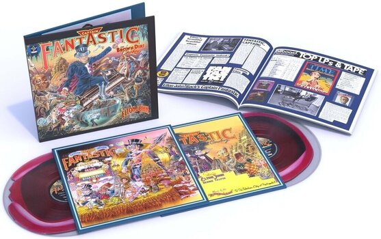 LP ploča Elton John - Captain Fantastic And The Brown Dirt Cowboy (Anniversary Edition) (Multi Coloured) (180 g) (2 LP) - 3
