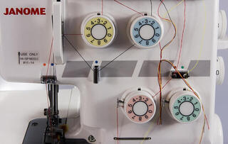 Overlock Janome 990D - 6