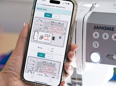 Šijací stroj Janome Continental M8 Professional Šijací stroj - 9