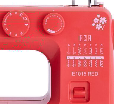 Nähmaschine Janome Juno E1015 Red Nähmaschine - 2