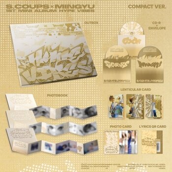 Hudební CD CxM - CxM 1st Mini Album ‘HYPE VIBES’ COMPACT Version (CD) - 2