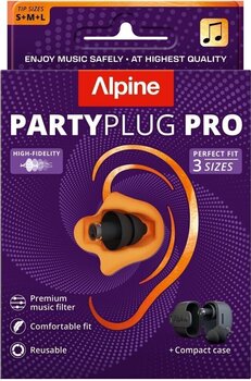 Tappi per le orecchie Alpine PartyPlug Pro Black Tappi per le orecchie - 5
