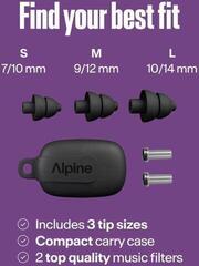 Čepići za uši Alpine PartyPlug Pro Black Čepići za uši - 7