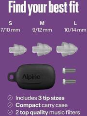 Čepići za uši Alpine PartyPlug Pro Transparent Čepići za uši - 5