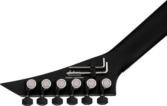Elektrische gitaar Jackson American Series Rhoads RR24 EB Satin Black Elektrische gitaar - 6