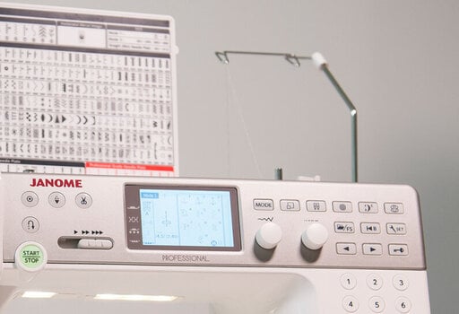 Sewing Machine Janome Memory Craft 6700 Professional Sewing Machine - 2