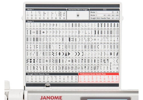 Sewing Machine Janome Memory Craft 6700 Professional Sewing Machine - 8