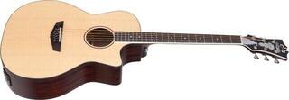 Electro-acoustic guitar D'Angelico Premier Gramercy LS Satin Natural Electro-acoustic guitar - 4