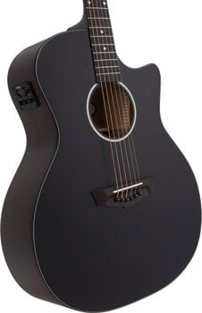 Pozostałe gitary z elektroniką D'Angelico Premier Gramercy LS Matte Black Pozostałe gitary z elektroniką - 4