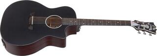 Electro-acoustic guitar D'Angelico Premier Gramercy LS Matte Black Electro-acoustic guitar - 4
