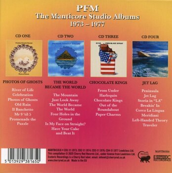 CD muzica PFM - Manticore Studio Albums (4 CD) - 2