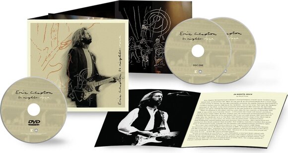 Zenei CD Eric Clapton - 24 Nights: Rock (CD + DVD) - 2