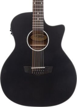 12 žičana elektroakustična gitara D'Angelico Premier Fulton LS Matte Black 12 žičana elektroakustična gitara - 3
