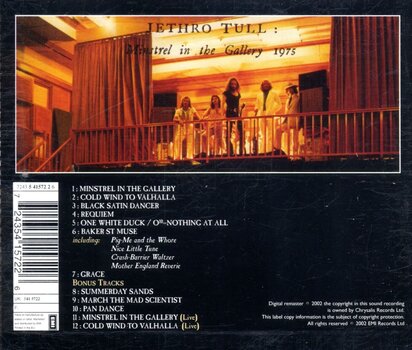Muzički CD Jethro Tull - Minstrel In The Gallery (CD) - 2