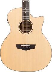 12 žičana elektroakustična gitara D'Angelico Premier Fulton LS Satin Natural 12 žičana elektroakustična gitara - 2