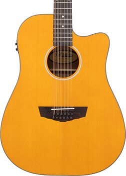 12 žičana elektroakustična gitara D'Angelico Premier Bowery 12 LS Satin Vintage Natural 12 žičana elektroakustična gitara - 3