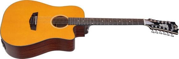 12 žičana elektroakustična gitara D'Angelico Premier Bowery 12 LS Satin Vintage Natural 12 žičana elektroakustična gitara - 5