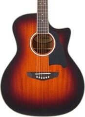 Electro-acoustic guitar D'Angelico Excel Gramercy Mahogany Burst Electro-acoustic guitar - 2