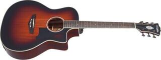 Electro-acoustic guitar D'Angelico Excel Gramercy Mahogany Burst Electro-acoustic guitar - 4