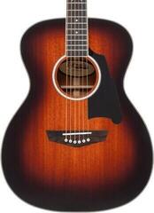 Electro-acoustic guitar D'Angelico Excel Tammany Mahogany Burst Electro-acoustic guitar - 2