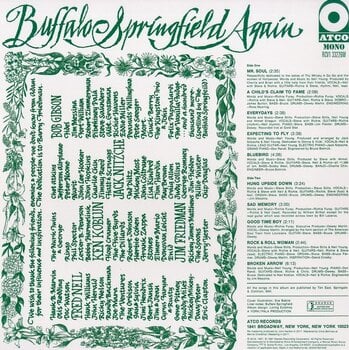 Schallplatte Buffalo Springfield - Again (Limited Edition) (Reissue) (Crystal Clear Coloured) (LP) - 3