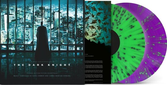 LP platňa Hans Zimmer - Dark Knight (Neon Green & Violet Splatter Coloured) (2 LP) - 2