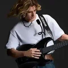 Колан за китара AeroBand Strap Black Колан за китара - 2