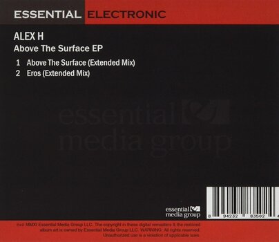 CD de música Alex H - Above The Surface Ep (CD) - 2