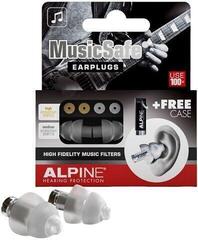 Earplugs Alpine MusicSafe Earplugs Transparent Earplugs - 1