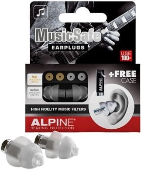 Ohrstöpsel Alpine MusicSafe Earplugs Transparent Ohrstöpsel - 2